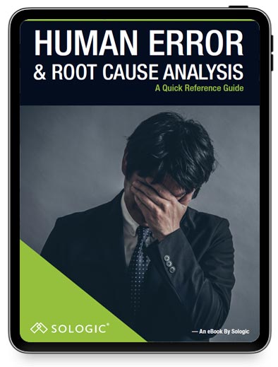 Human error & root cause eBook cover